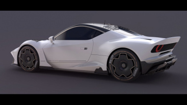 Lancia Vision Alpha, una supercar elettrica ispirata alla mitica Lancia Stratos 
