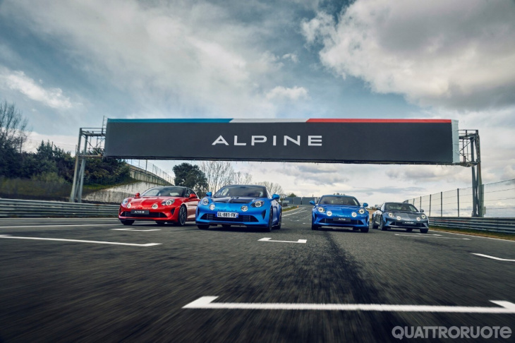 alpine, alpine a110, alpine a110 r: motore, peso, prestazioni, interni, guida strada pista