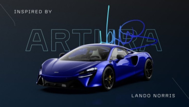 McLaren Artura, la supercar da configura online con Lando Norris