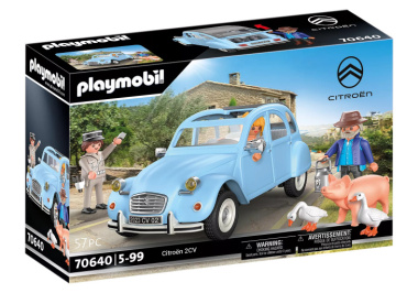 La Citroen 2CV diventa un modellino Playmobil!