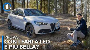 Alfa Romeo Stelvio 2023, come va il restyling con i fari a LED