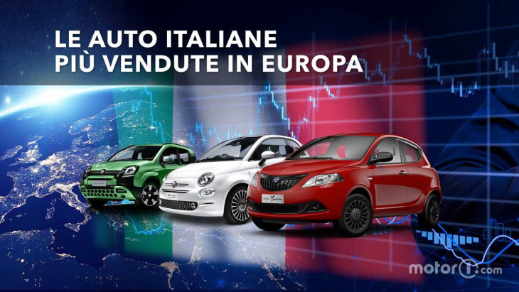le auto italiane più vendute in europa, tutte le classifiche 2022