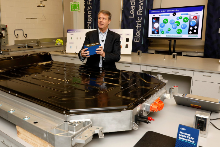 ford investirà 3,5 miliardi di dollari in una nuova fabbrica di batterie lfp nel michigan