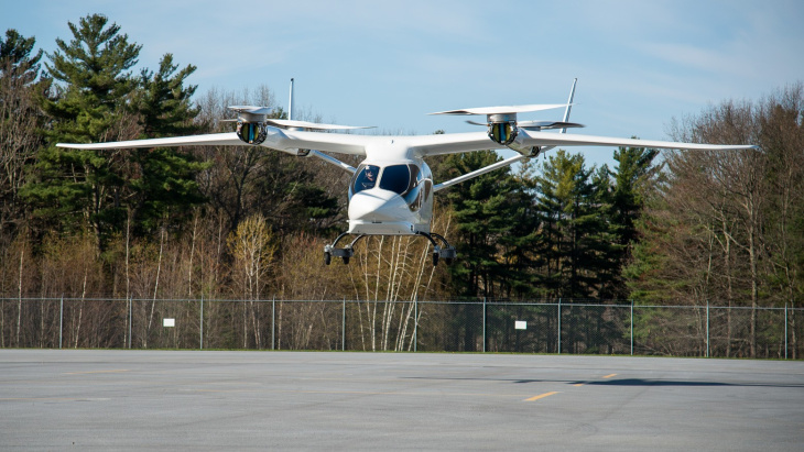 alia-250 eva, primo test di volo nell'area di new york per il taxi volante elettrico