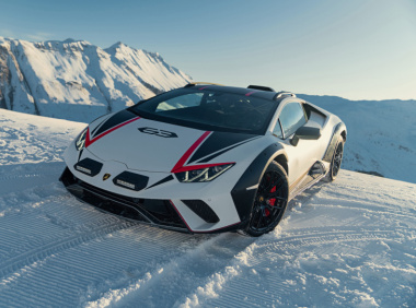 Lamborghini Huracan Sterrato, la nuova supercar protagonista anche sulla neve