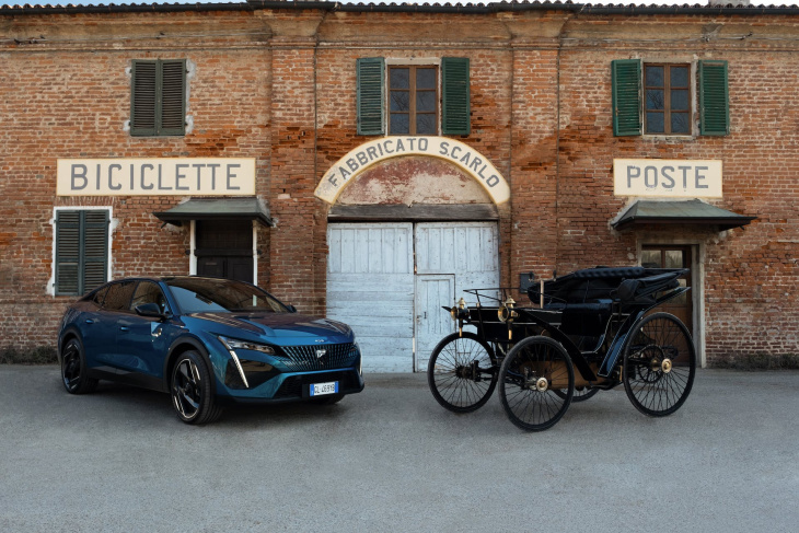 peugeot, 130 anni fa la prima auto in italia