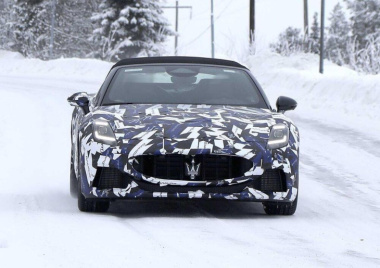 Maserati GranCabrio, ecco le prime foto spia