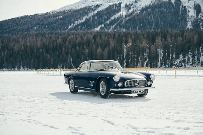 Maserati, passato e futuro si incontrano a St. Moritz