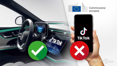 L'Europa vieta TikTok, ma Mercedes lo mette nel navigatore