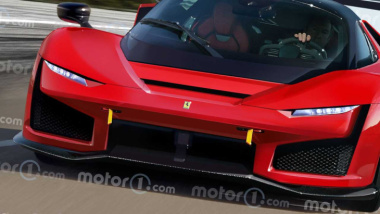 La nuova hypercar Ferrari prende vita nel nostro render