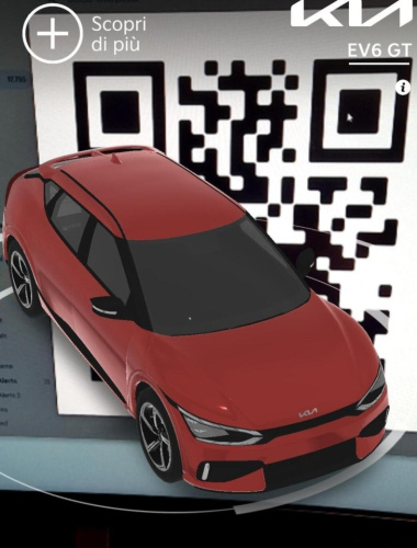 Metti la Kia EV6 nel garage: con la realtà aumentata tutti i modelli diventeranno 
