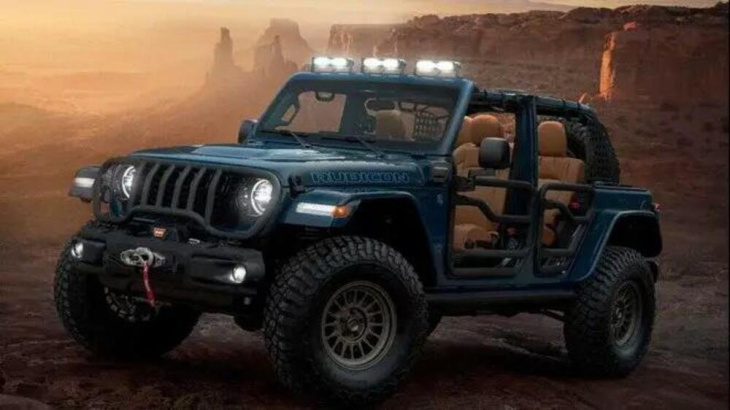 tutte le jeep più pazze dell'easter safari: c'è anche il camper