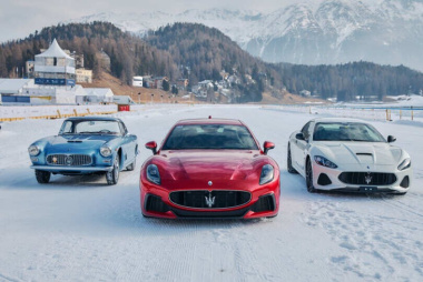 Maserati regina del ghiaccio a St. Moritz