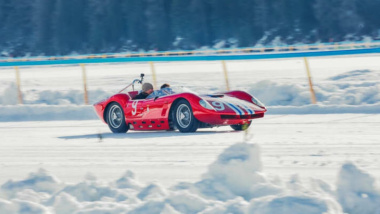 Maserati, eleganza senza tempo anche sul ghiaccio
