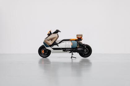 bmw ce 04 vagabund moto concept: elettrico con stile