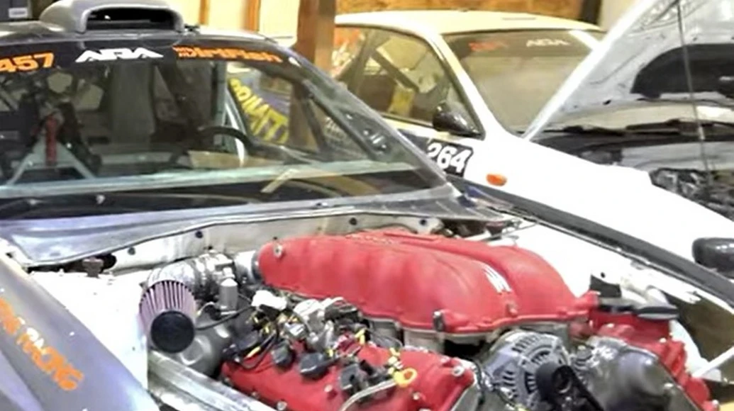La Subaru Impreza WRX STI da rally col V8 Ferrari California
