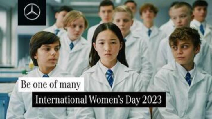 giornata internazionale della donna: mercedes lancia una campagna per le pari opportunità 