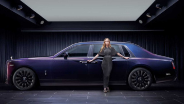 Phantom Syntopia, la Rolls-Royce alla moda. Realizzata in collaborazione con la stilista Iris van Herpen