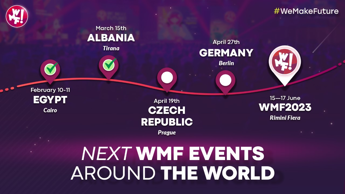 il wmf international roadshow prosegue: praga e berlino le prossime tappe in programma. annunciata una call for cities internazionale per ospitare il wmf