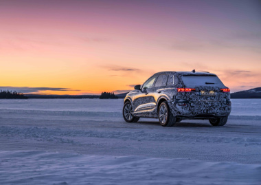 Audi Q6 e-tron: partiti i test invernali del nuovo SUV elettrico