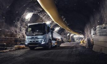 volvo trucks: camion elettrici per le miniere