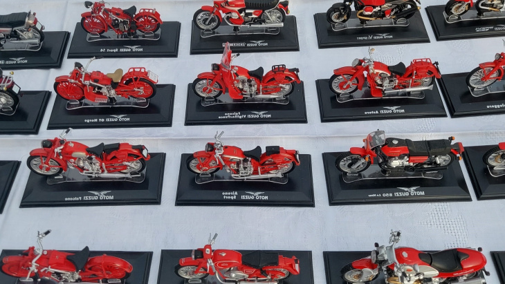 collezionando moto guzzi in miniatura, le più belle: tutte le immagini