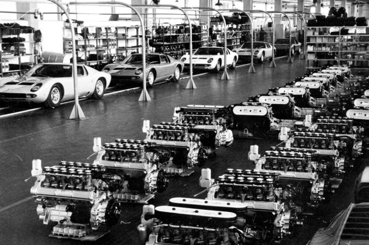 Lamborghini, produzione di successo da 60 anni