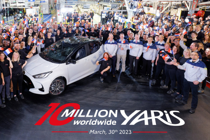 Toyota Yaris, record di vendite a otto cifre