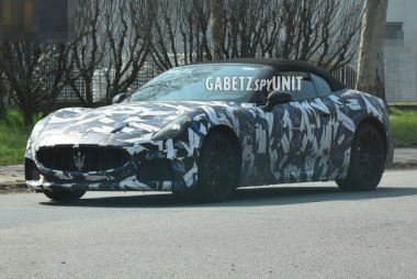 Maserati GranCabrio, nuovi avvistamenti su strada