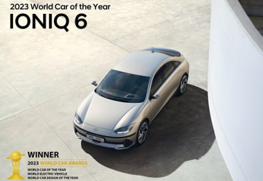 Hyundai Ioniq 6 è World Car of the Year 2023