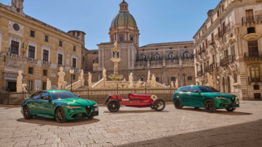 Alfa Romeo Giulia e Alfa Romeo Stelvio Quadrifoglio 100° Anniversario