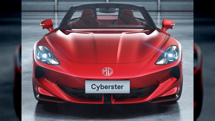 mg presenta la cyberster, la roadster elettrica: prestazioni da brivido e autonomia da record