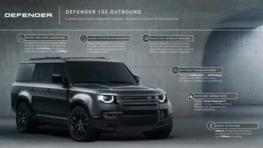 Land Rover Defender: al debutto la 130 Outbound