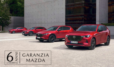 Mazda estende la garanzia a 6 anni o 150.000 chilometri