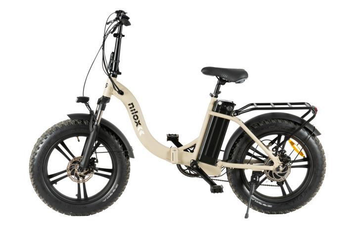 amazon, nilox x9, ecco la nuova fat bike elettrica pieghevole