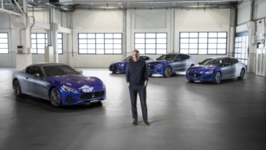 Maserati celebra l'addio al V8 e l'inizio dell'era elettrica. Il Ceo Grasso: 
