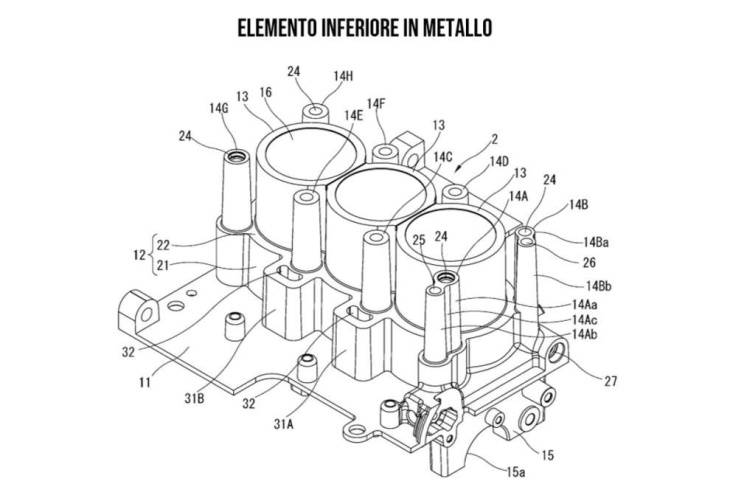 nissan: brevetto per un motore termico composito in resina