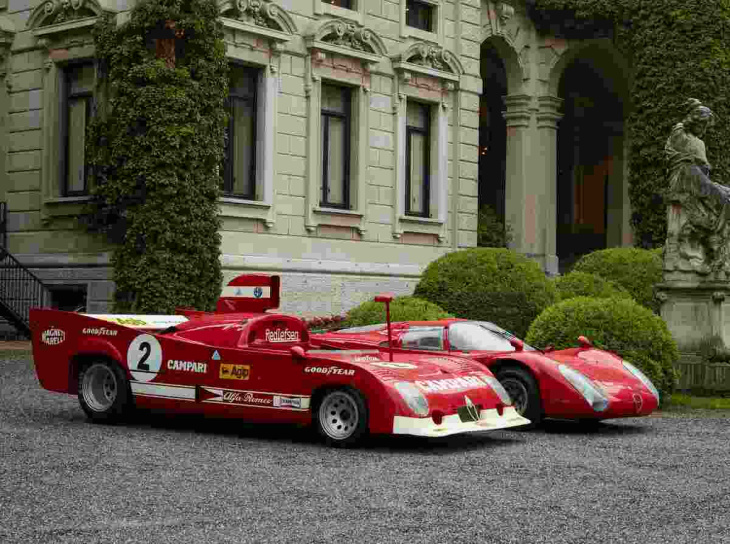 Alfa Romeo omaggia il centenario di Le Mans a Villa d’Este