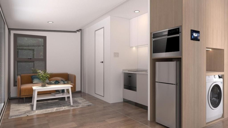 questa nuova mini-casa si trasforma in un appartamento, e ti costa come un'auto