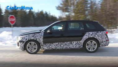 Audi Q7 2024: test invernali per il nuovo restyling [VIDEO SPIA]
