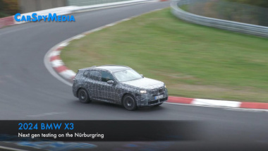 BMW X3 M 2024: primo avvistamento della nuova generazione [VIDEO SPIA]