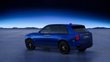 Rolls-Royce Black Badge Cullinan Blue Shadow: svelata la nuova versione ispirata allo spazio [FOTO]