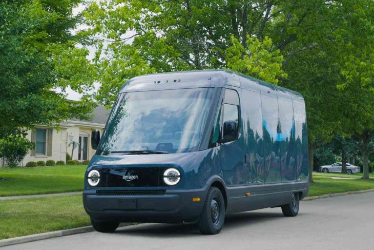 amazon, rivian edv 500: amazon ha il suo nuovo furgone per le consegne