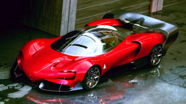 Alfa Romeo P7: ecco l’Hypercar ad idrogeno per il futuro del Biscione [RENDER]