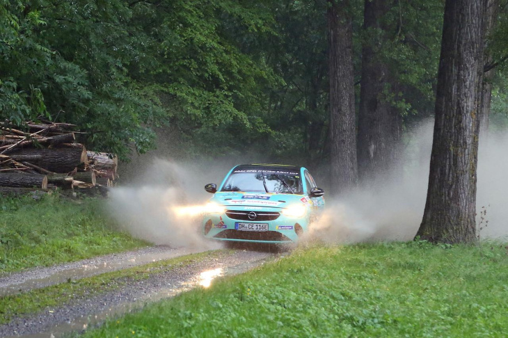 opel corsa rally electric ha impressionato in svizzera [foto]