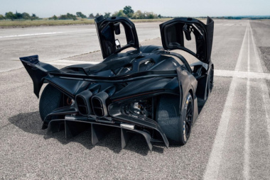 Bugatti Bolide: gli 8 dati più incredibili della scheda tecnica