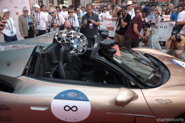 1000 Miglia – Debutta la Maserati MC20 Cielo a guida autonoma