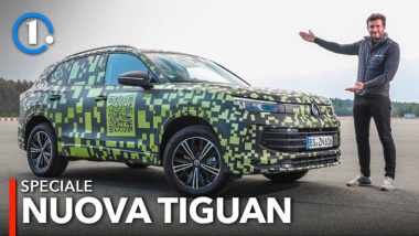 Volkswagen Tiguan (2024), la prova del prototipo in anteprima