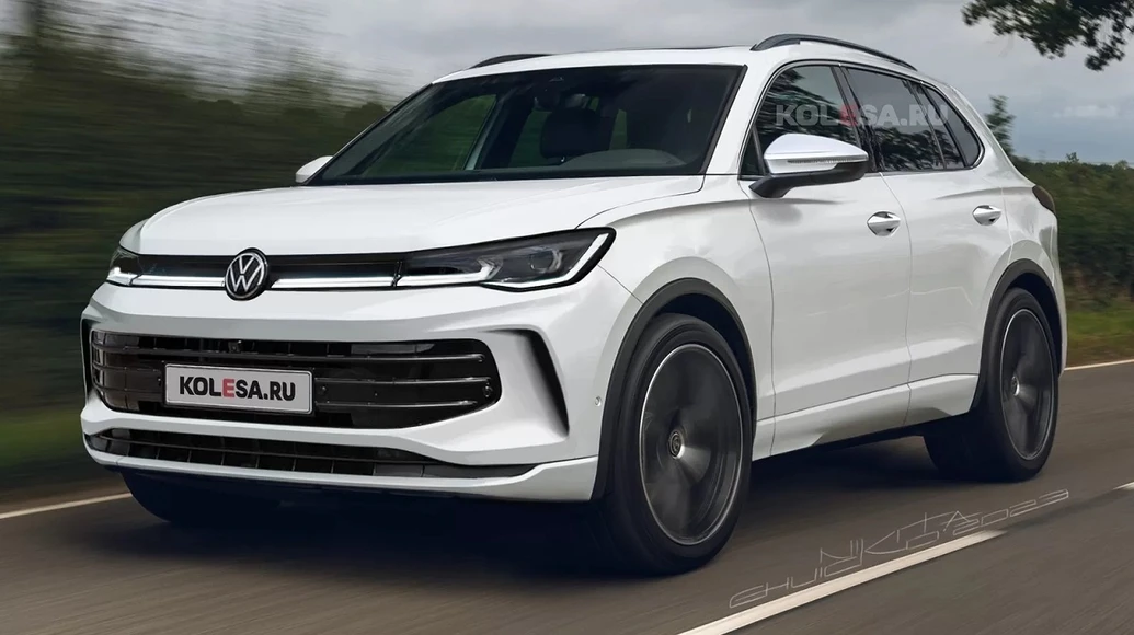 Nuova Volkswagen Tiguan: un render mostra il design definitivo