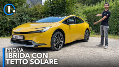 Toyota Prius, il tetto solare aggiunge 70 km di autonomia